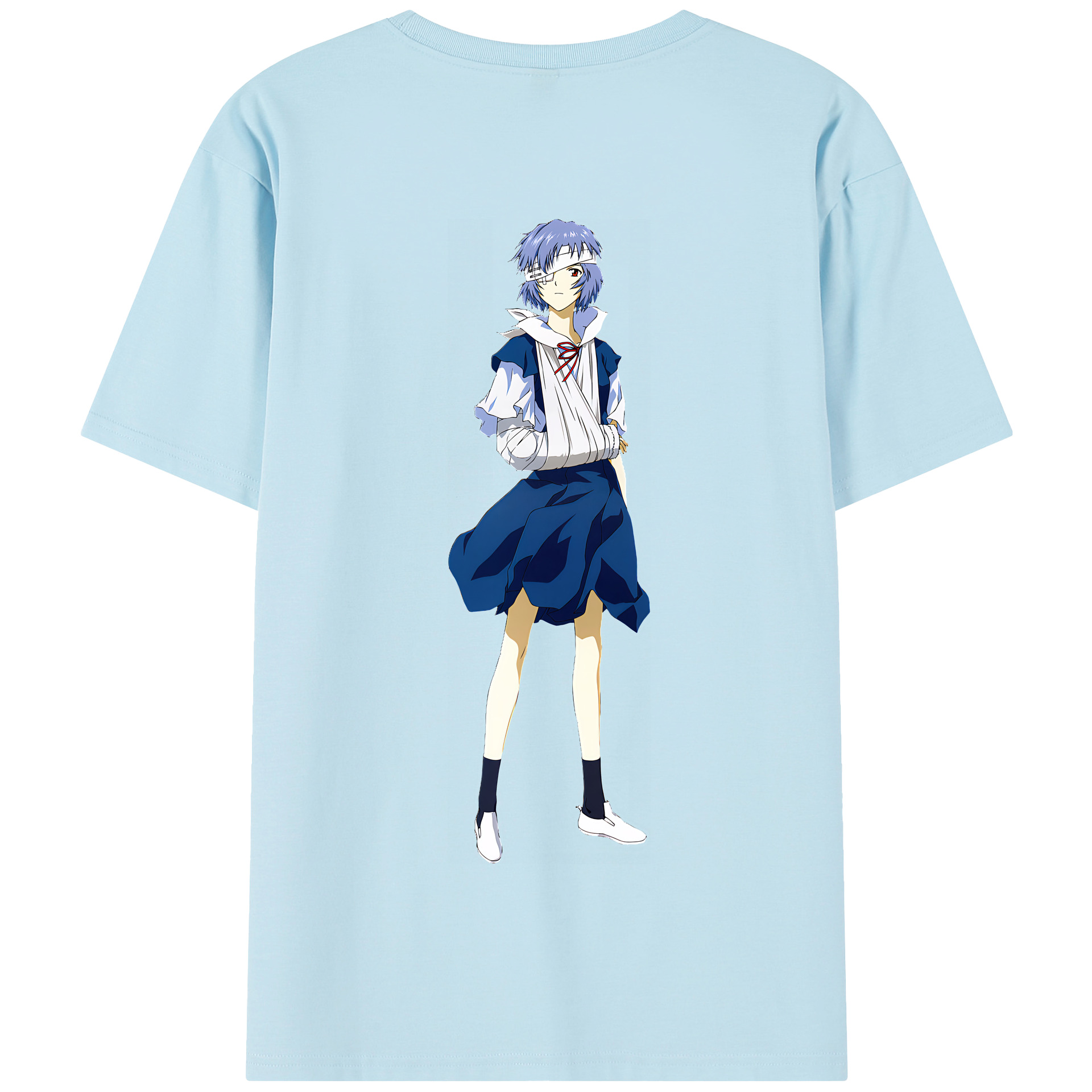 （画像用） EVA 新世紀エヴァンゲリオン 綿100％半袖Tシャツ（背面プリント）